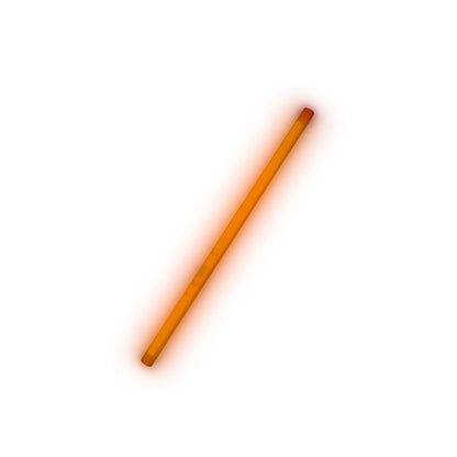 Orange Glow 5" Swizzle Sticks (50 Per pack)