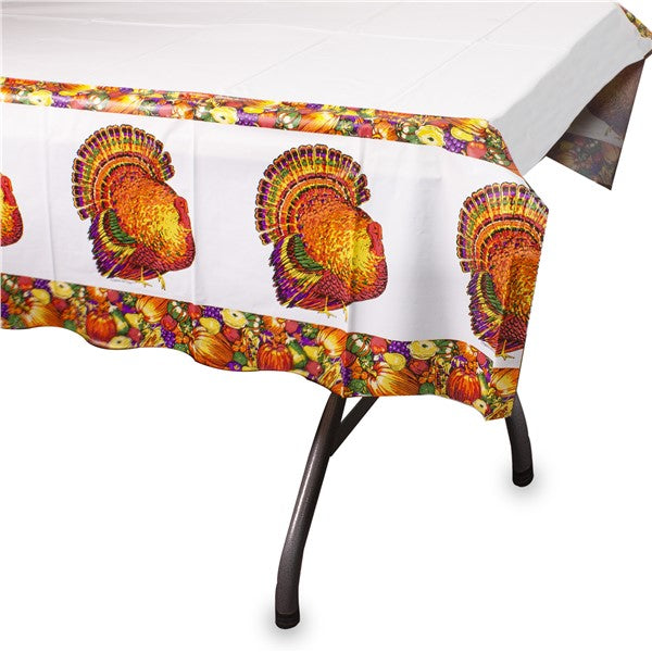 Autumn Turkey Table Cover