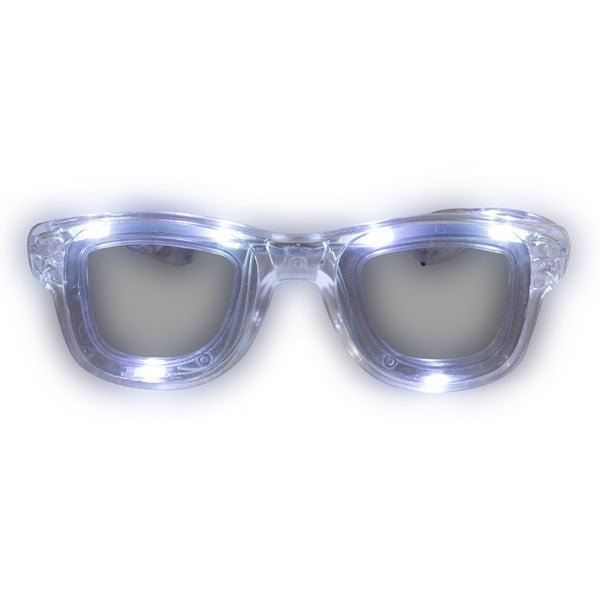 White LED Retro Sunglasses