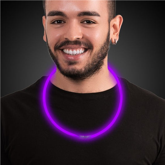Purple Glow Necklace