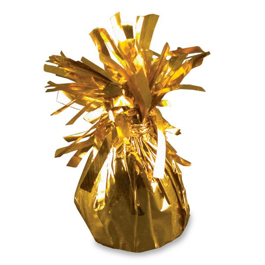 Gold Foil Balloon 2 1/2" Weight