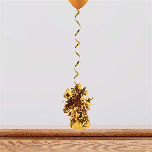 Gold Foil Balloon 2 1/2" Weight