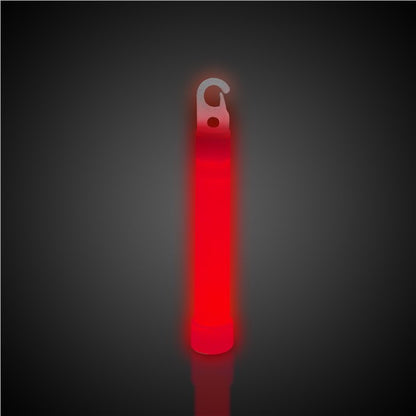 4" Red Glow Stick (12 Per pack)