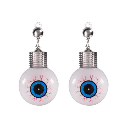 LED Jumbo Eyeball Clip-On Earrings