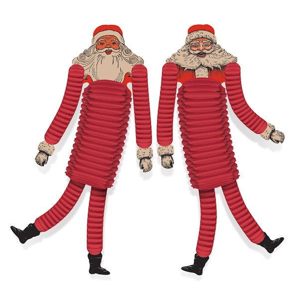 Vintage Santa Tissue Dancers (2 Per pack)