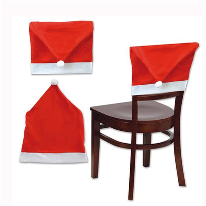 Santa Hat Chair Cover