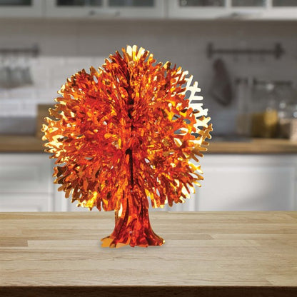 Metallic Fall Tree Centerpiece