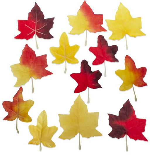 Fall Leaf Decorations (Per 12 pack)