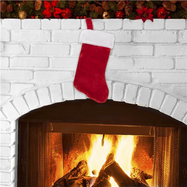 Plush 14" Christmas Stocking