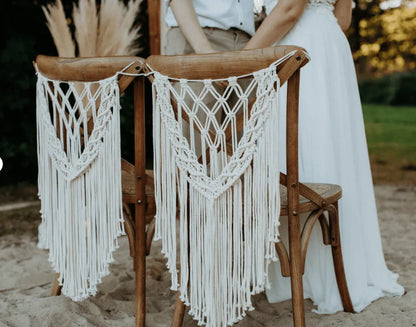 Boho Macrame Chair Hanging Chair Macrame Wedding Decorations