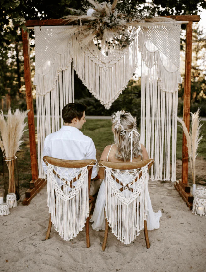 Macrame Wedding Backdrop | Wedding Background Free Wedding Ceremony