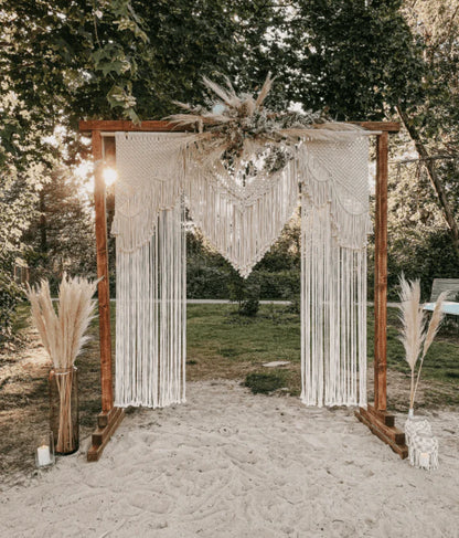 Macrame Wedding Backdrop | Wedding Background Free Wedding Ceremony