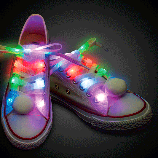 LED Rainbow Shoelaces