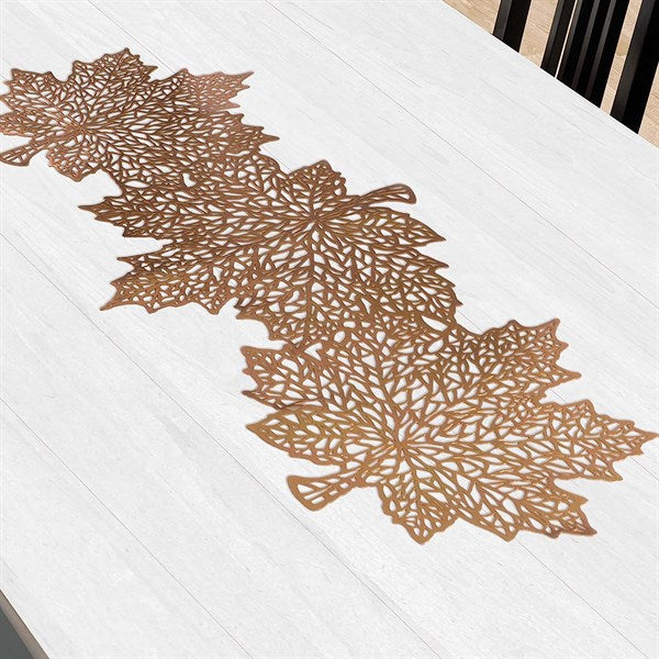 Fall Leaves Vinyl Table Runner