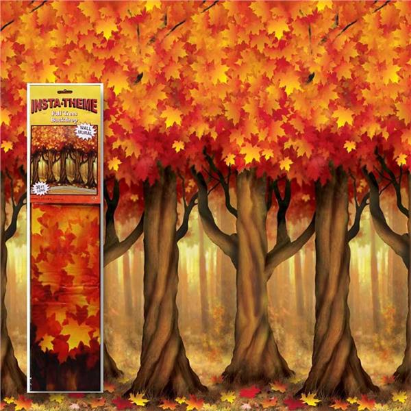 Fall Trees Room Roll (Per 30' roll)