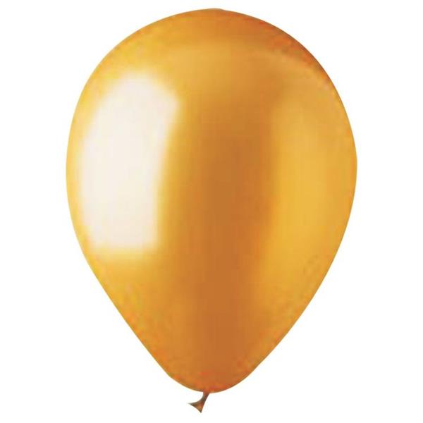 Gold Latex 12" Balloons (100 Per pack)