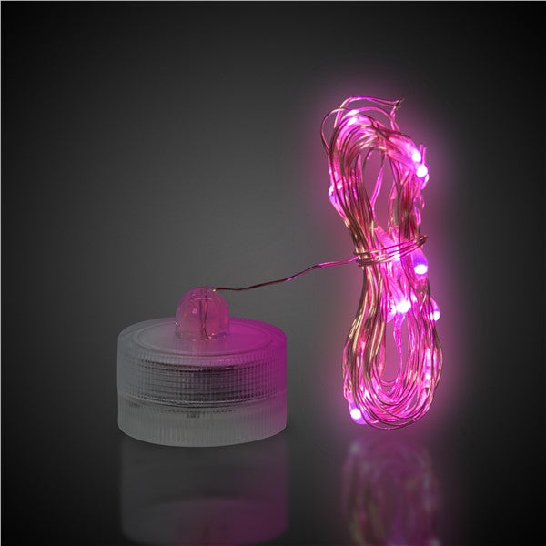 LED Waterproof String Light - Pink