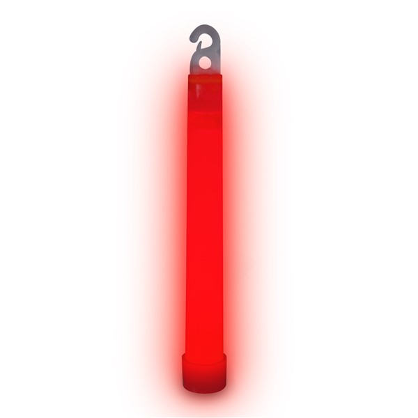 6" Red Glow Stick (12 Per pack)