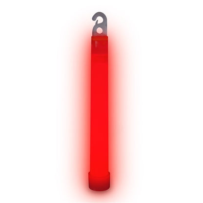 6" Red Glow Stick (12 Per pack)