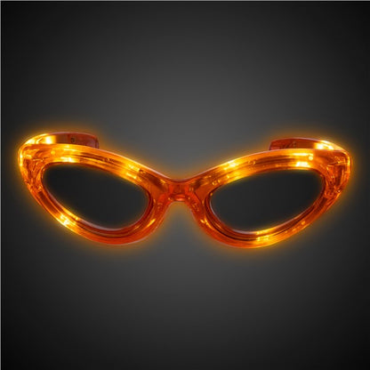 LED Orange Sunglasses