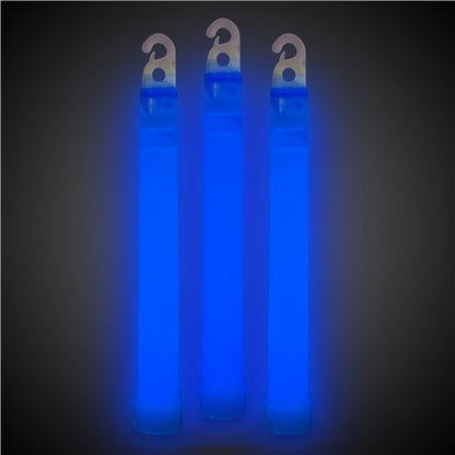 6" Blue Glow Stick (12 Per pack)