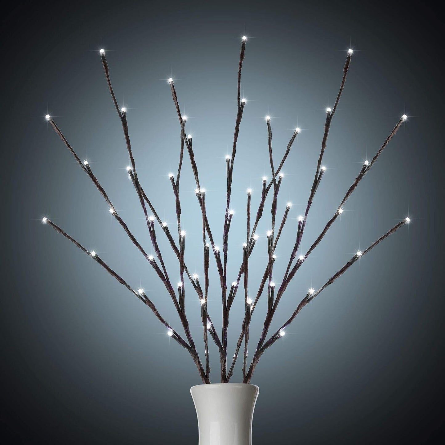 3 Pack 24Inch 60 LED Christmas Twigs