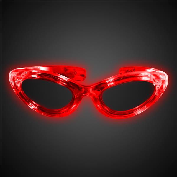 LED Red Sunglasses