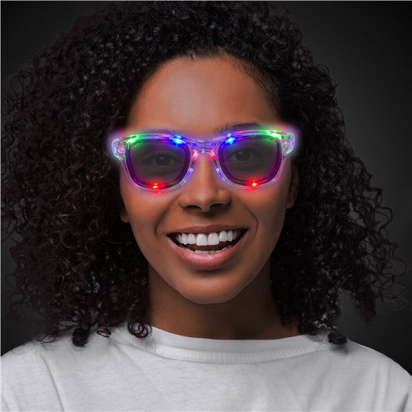 LED Square Frame Sunglasses