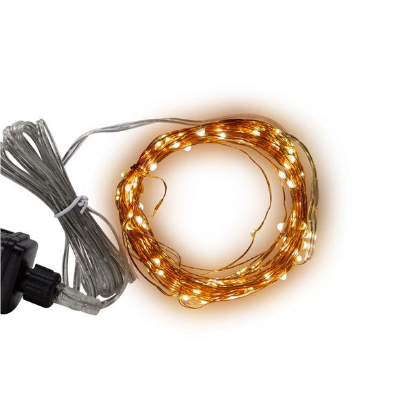 LED Yellow Waterproof 34' String Light