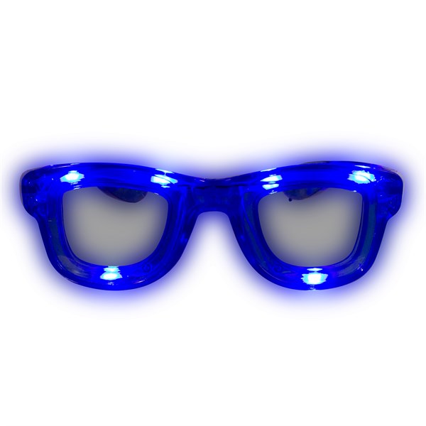 Blue LED Retro Sunglasses