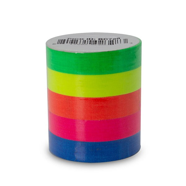 UV Blacklight Reactive Neon Tape (5 Per pack)