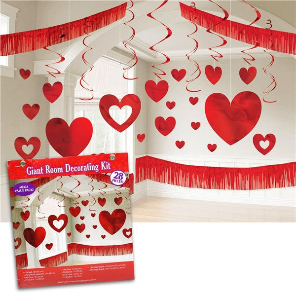 Valentine's Day Room Decorating Kit  (Per kit)