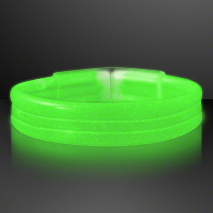 Green Glow Thick Bracelet Bangles