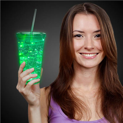 LED Green String Light Cup