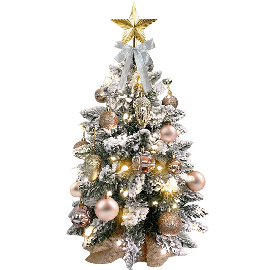 2ft Mini Christmas Tree With Light For Home & Office
