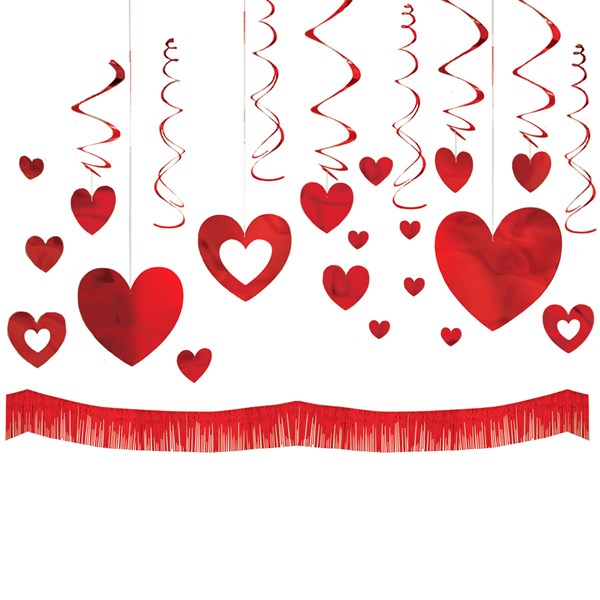 Valentine's Day Room Decorating Kit  (Per kit)