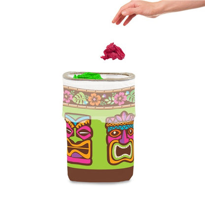 Tiki Flings Pop-Up Trash Bin