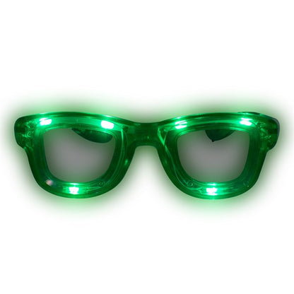 Green LED Retro Sunglasses