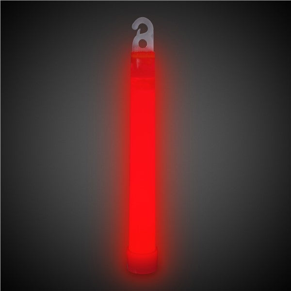 6" Red Glow Stick (12 Per pack)