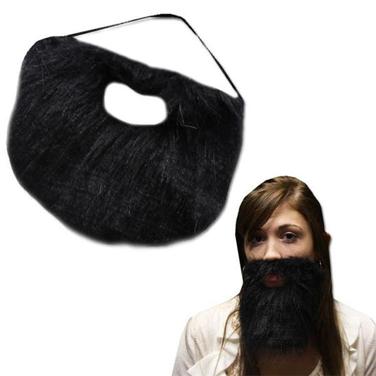 Black Beard With Elastic Band