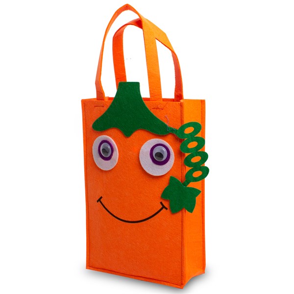 LED Trick or Treat Pumpkin Bag