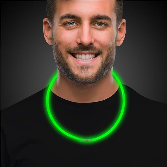 Green Glow Necklace (Per pack)