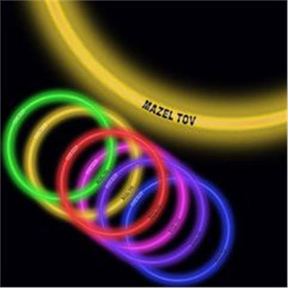 Mazel Tov 22" Glow Necklaces (50 Per pack)