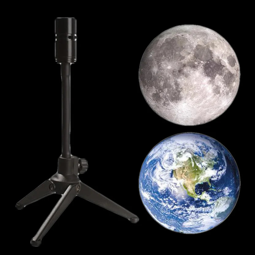 Earth & Moon Projector