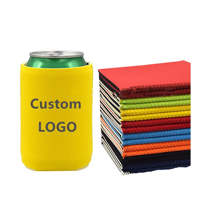 Custom One Color Can Coolers - 12 Oz