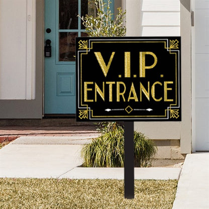 Glitz & Glam VIP Yard Sign