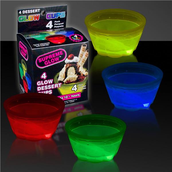 Glow Dessert Bowls (4 Per pack)