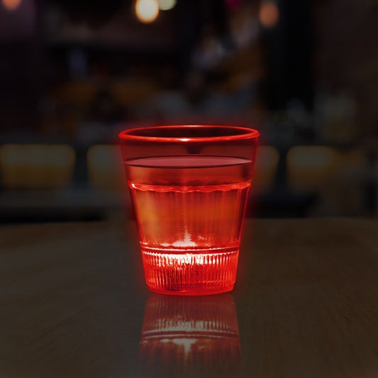 LED Red 2 oz. Shot Glass