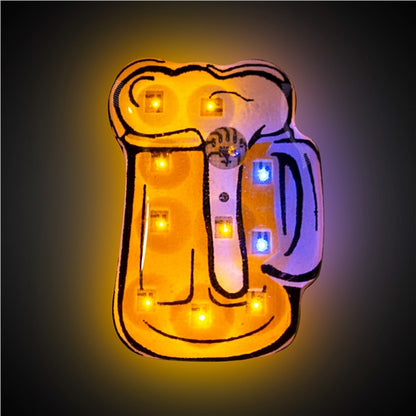 LED Beer Mug Blinkies (12 per pack)