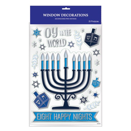 Hanukkah Window Clings